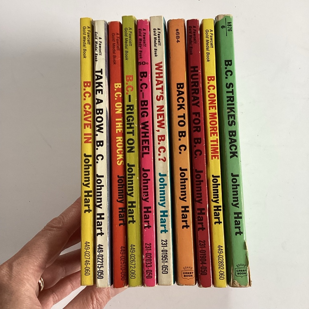 1960s & 70s B.C. Comics books (shelf 5)